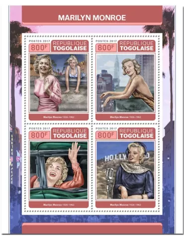 n° 5714/5717 - Timbre TOGO  Poste