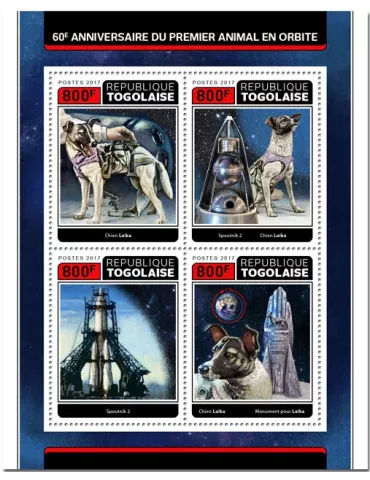 n° 5718/5721 - Timbre TOGO  Poste
