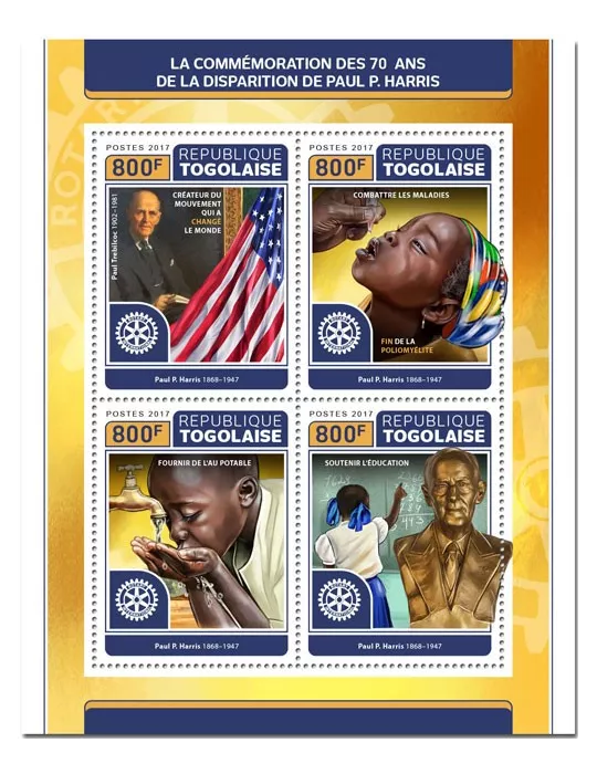 n° 5722/5725 - Timbre TOGO  Poste