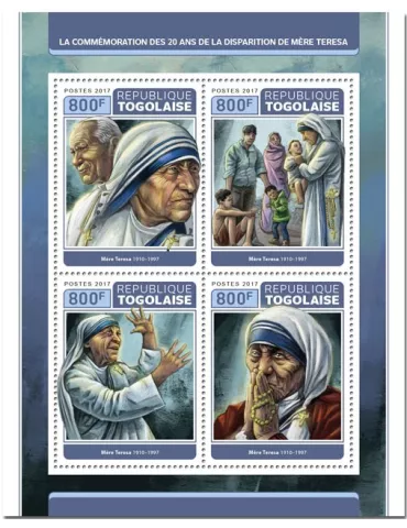 n° 5726/5729 - Timbre TOGO  Poste