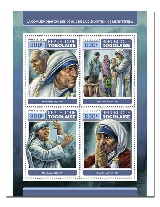 n° 5726/5729 - Timbre TOGO  Poste