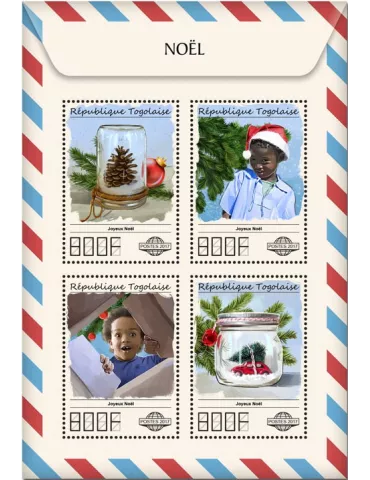 n° 5877/5880 - Timbre TOGO  Poste