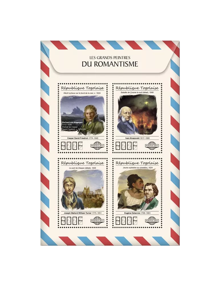 n° 5897/5900 - Timbre TOGO  Poste