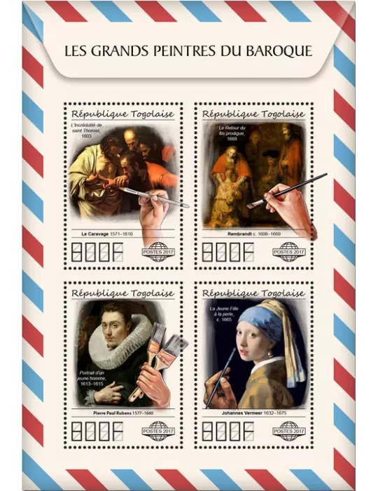n° 5901/5904 - Timbre TOGO  Poste