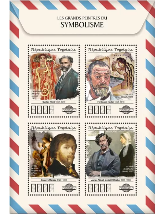 n° 5905/5908 - Timbre TOGO  Poste