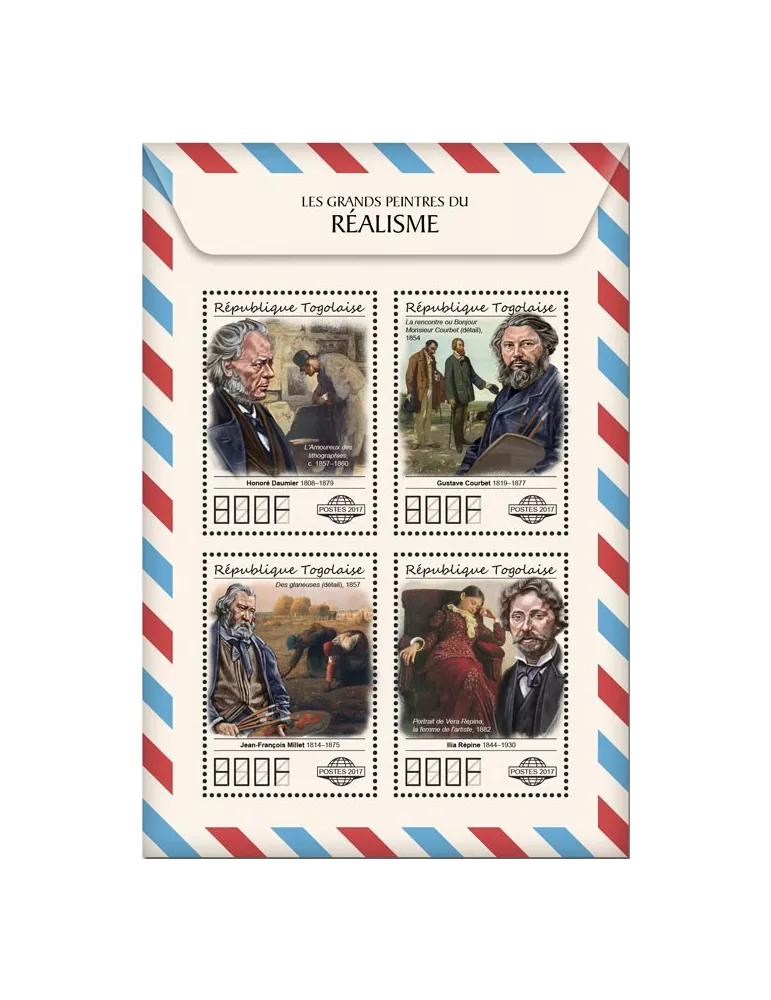 n° 5909/5912 - Timbre TOGO  Poste