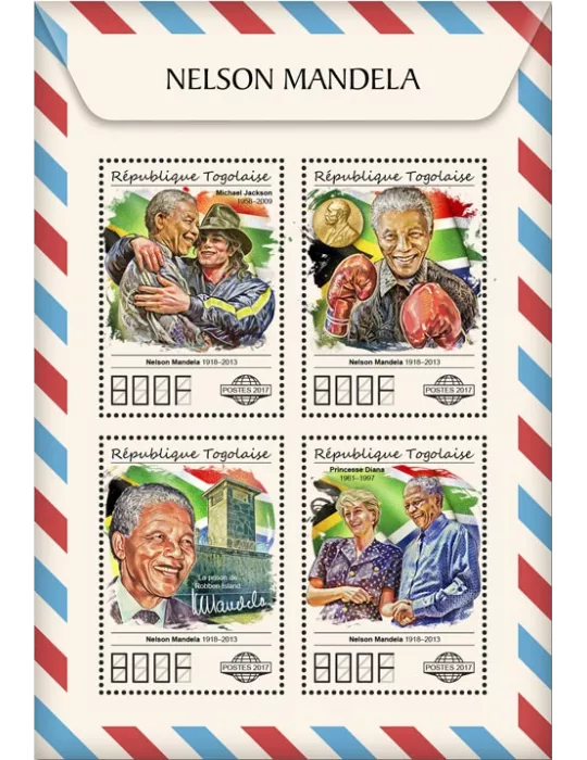 n° 5937/5940 - Timbre TOGO  Poste