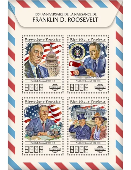 n° 5941/5944 - Timbre TOGO  Poste