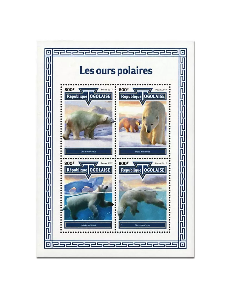 n° 6055/6058 - Timbre TOGO  Poste