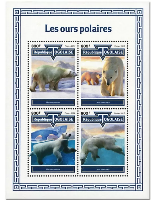 n° 6055/6058 - Timbre TOGO  Poste