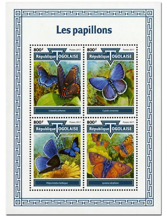 n° 6075/6078 - Timbre TOGO  Poste