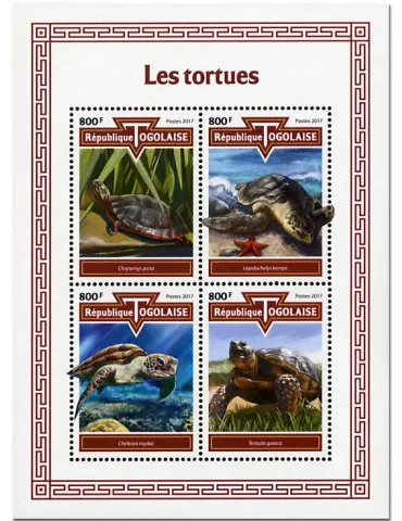 n° 6083/6086 - Timbre TOGO  Poste