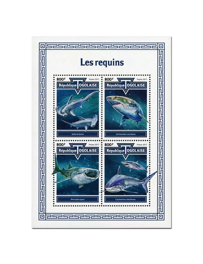 n° 6091/6094 - Timbre TOGO  Poste
