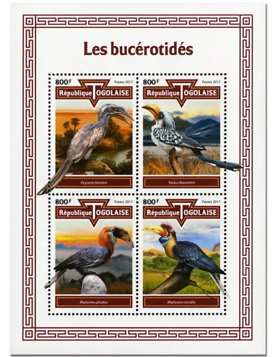 n° 6115/6118 - Timbre TOGO  Poste