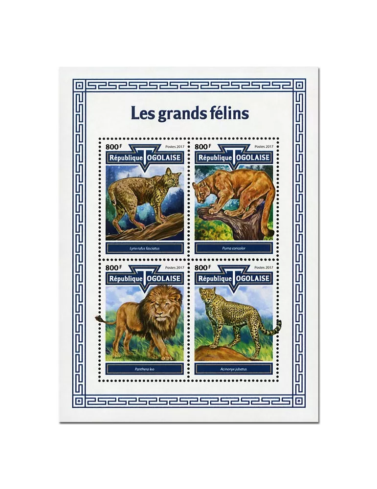 n° 6123/6126 - Timbre TOGO  Poste