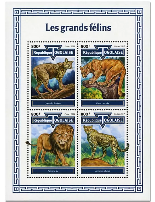 n° 6123/6126 - Timbre TOGO  Poste