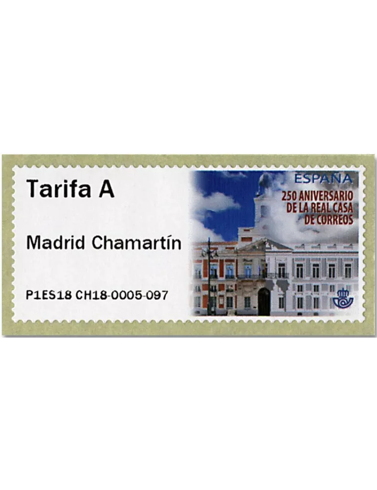 n° 144 - Timbre ESPAGNE Timbres de distributeurs