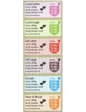 n° 92/97 - Timbre JERSEY Timbres de distributeurs