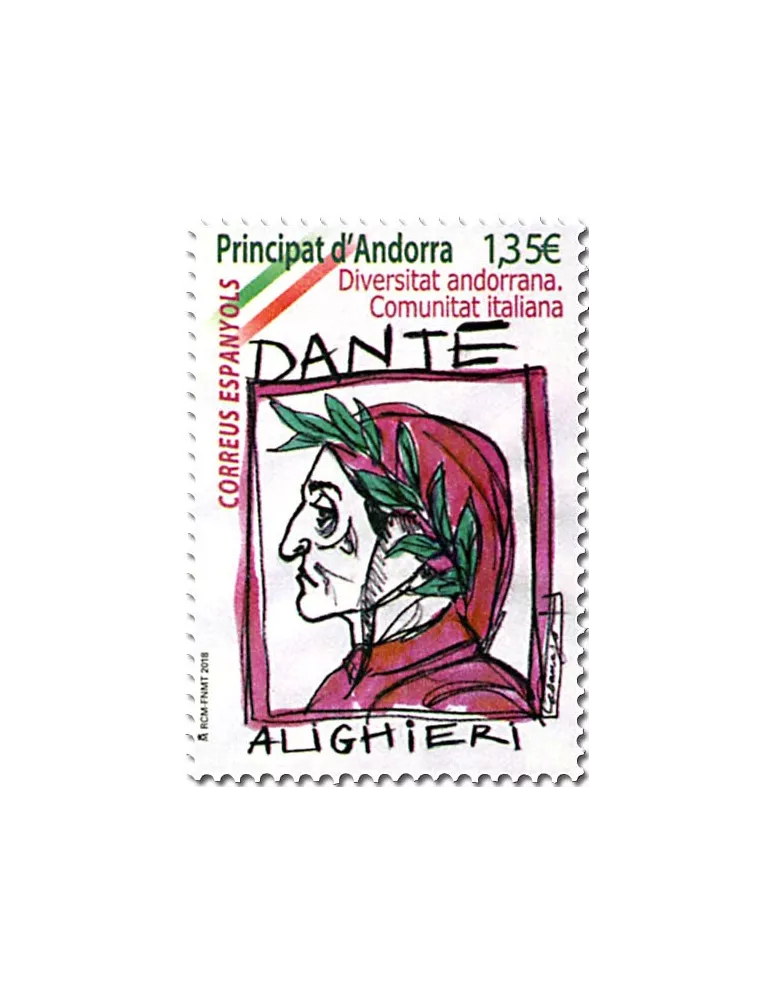 n° 452 - Timbre ANDORRE ESPAGNOL Poste