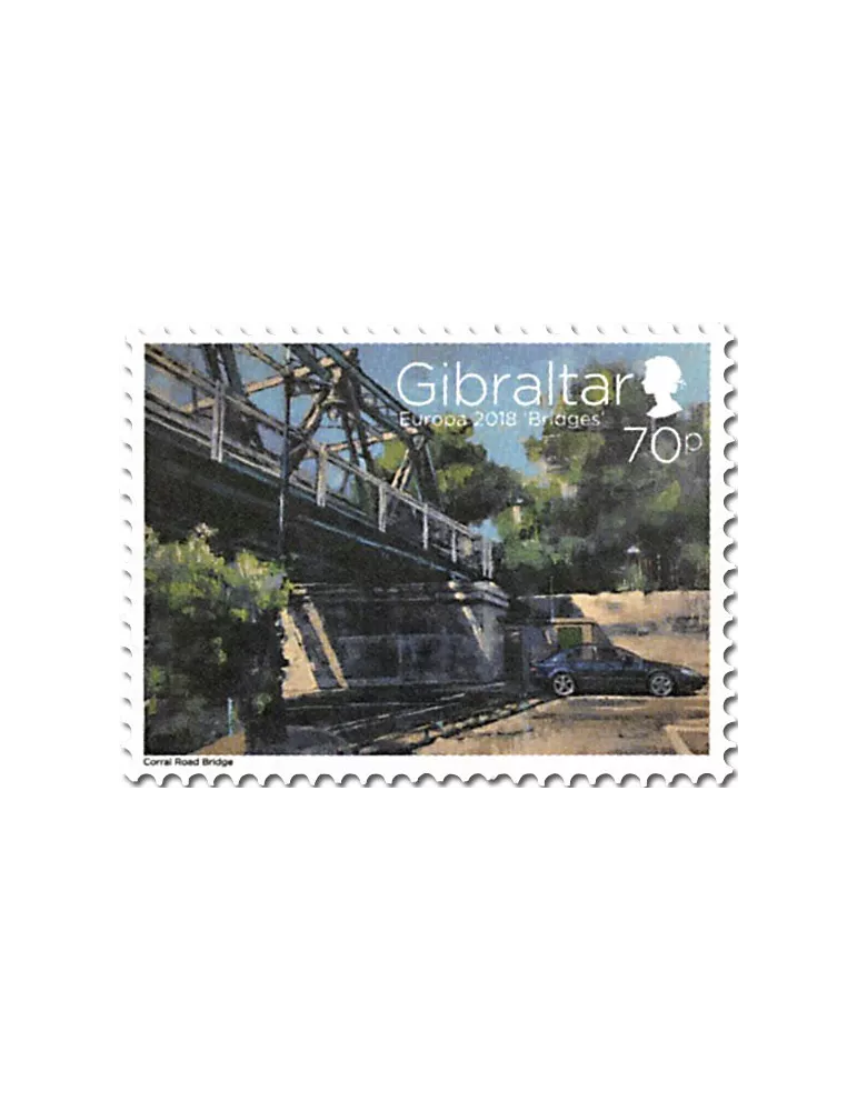 n° 1838/1839 et 1840/1841 - Timbre GIBRALTAR Poste