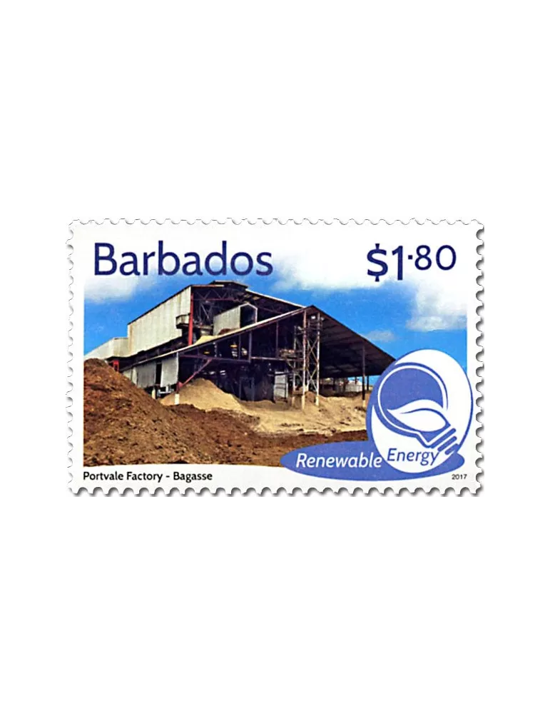 n° 1342/1345 - Timbre BARBADE Poste
