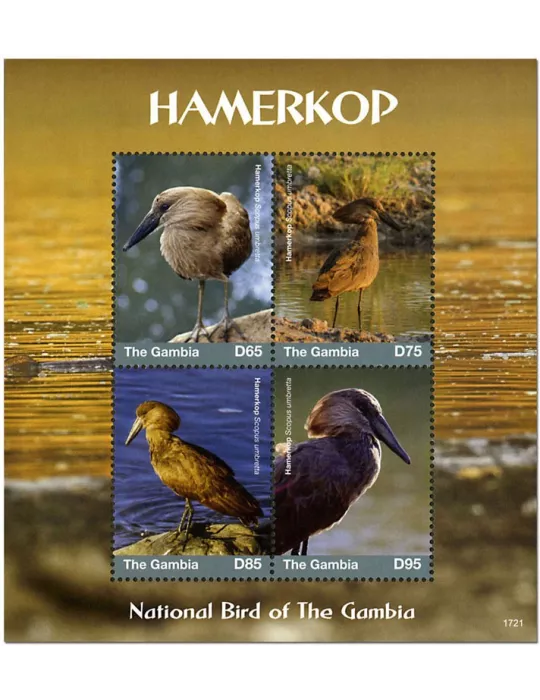 n° 5834/5837 - Timbre GAMBIE Poste