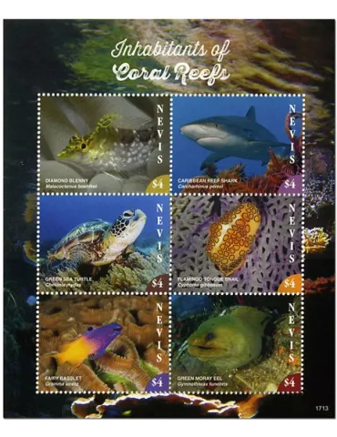 n° 2684/2689 - Timbre NEVIS Poste