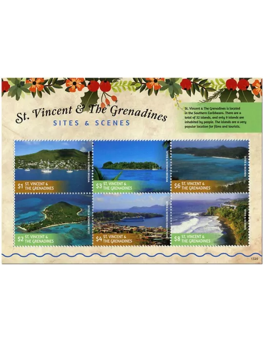 n° 6291/6296 - Timbre SAINT-VINCENT Poste
