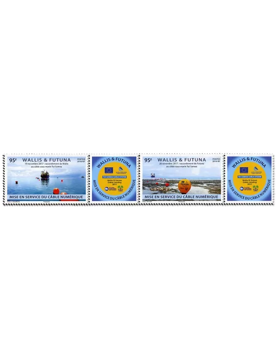n° 885/886 - Timbre Wallis et Futuna Poste