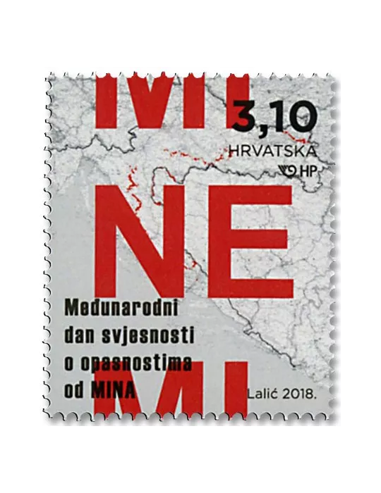 n° 1211 - Timbre CROATIE Poste