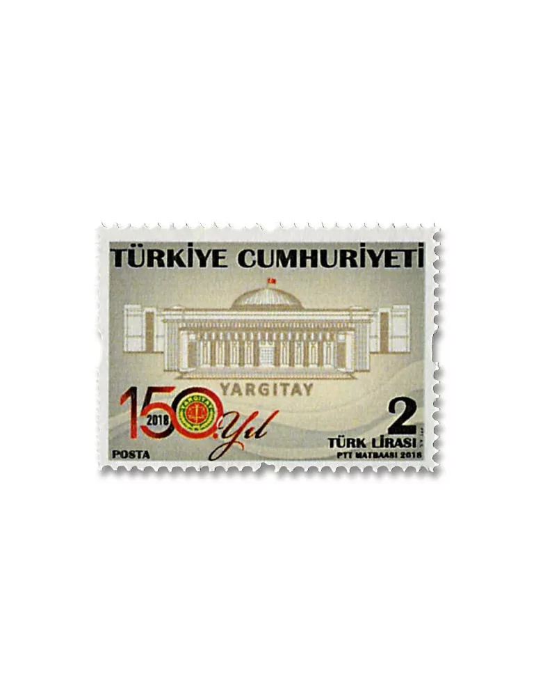 n° 3877 - Timbre TURQUIE Poste