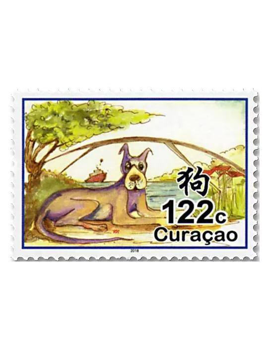n° 579/584 - Timbre CURACAO Poste