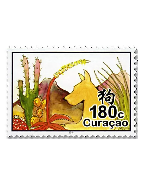 n° 579/584 - Timbre CURACAO Poste