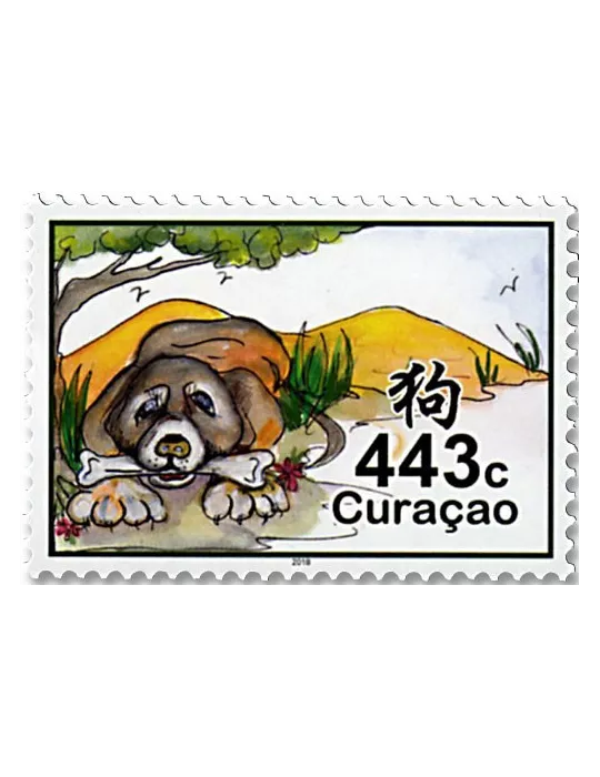 n° 579/584 - Timbre CURACAO Poste