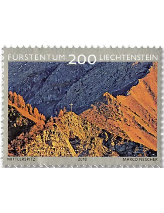 n° 1837 + n° 1838/1840 - Timbre LIECHTENSTEIN Poste