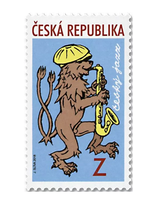 n° 883 - Timbre TCHEQUE (REpublique) Poste