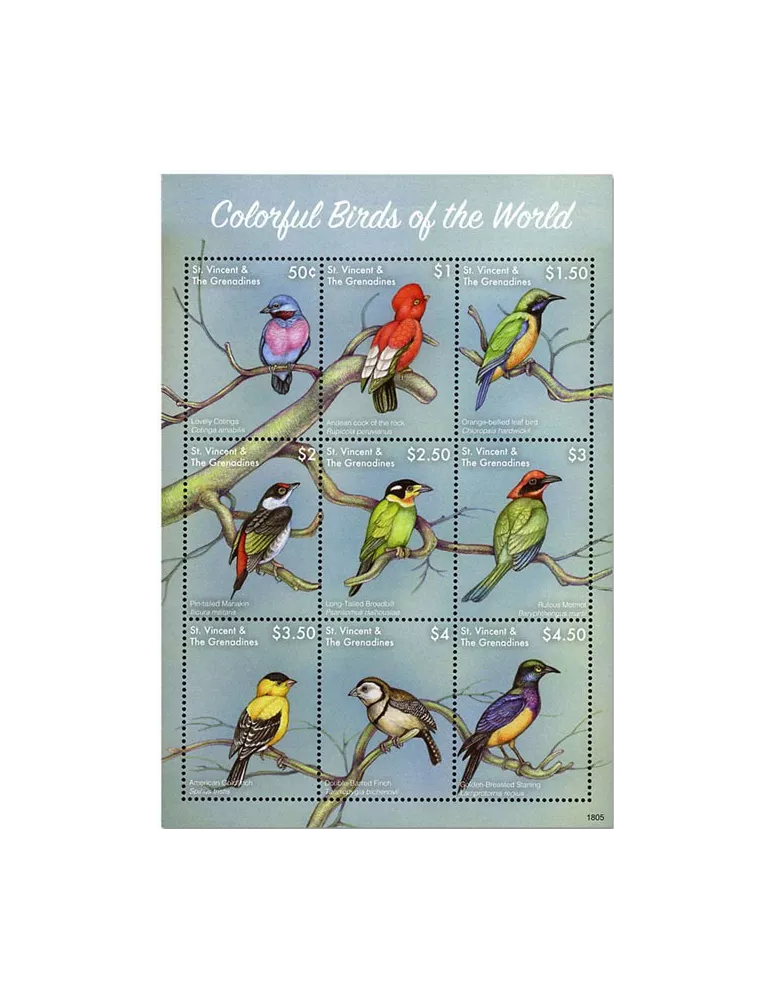 n° 6321/6329 - Timbre SAINT-VINCENT Poste