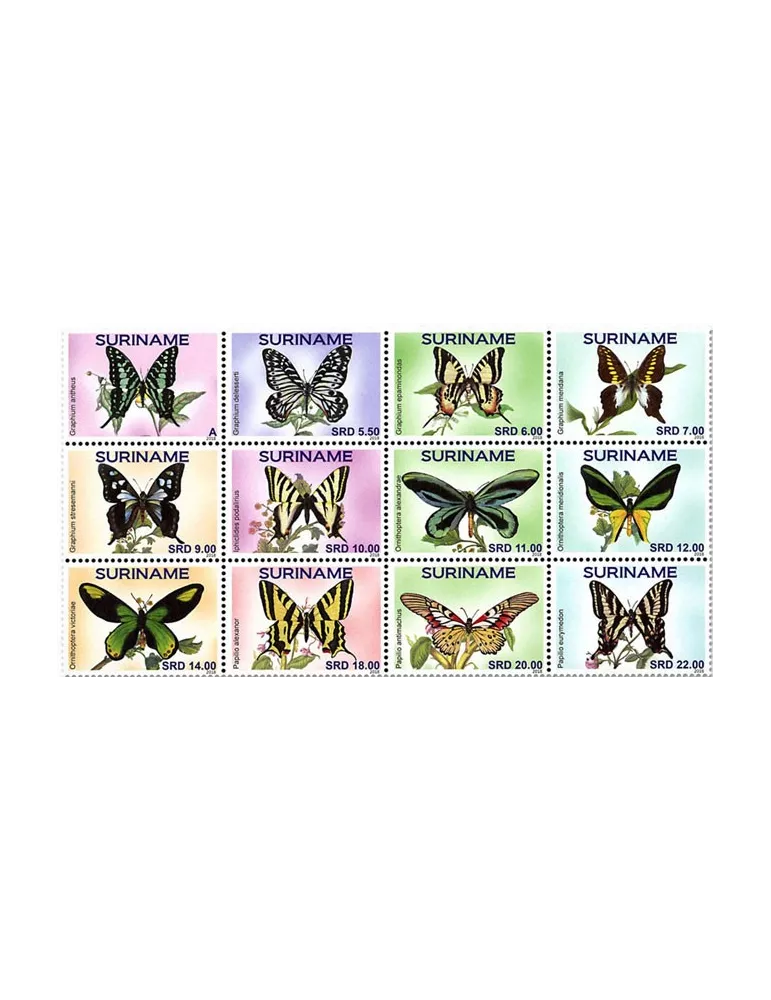 n° 2748/2759 - Timbre SURINAM Poste
