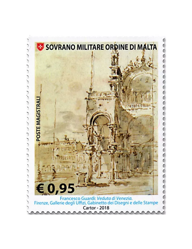 n° 1424/1427 - Timbre ORDRE de MALTE Poste