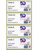 n° 146 - Timbre ESPAGNE Timbres de distributeurs