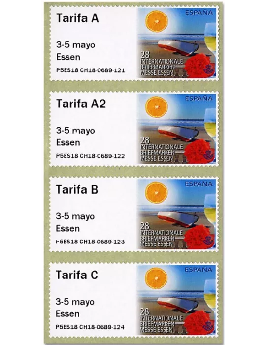 n° 147 - Timbre ESPAGNE Timbres de distributeurs