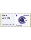 n° 89 - Timbre GIBRALTAR Timbres de distributeurs