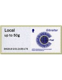 n° 94 - Timbre GIBRALTAR Timbres de distributeurs