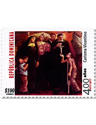 n° 2024 - Timbre DOMINICAINE Poste