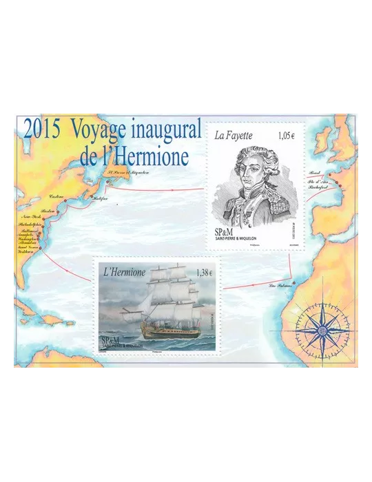n° F1137  - Timbre Saint-Pierre et Miquelon Poste