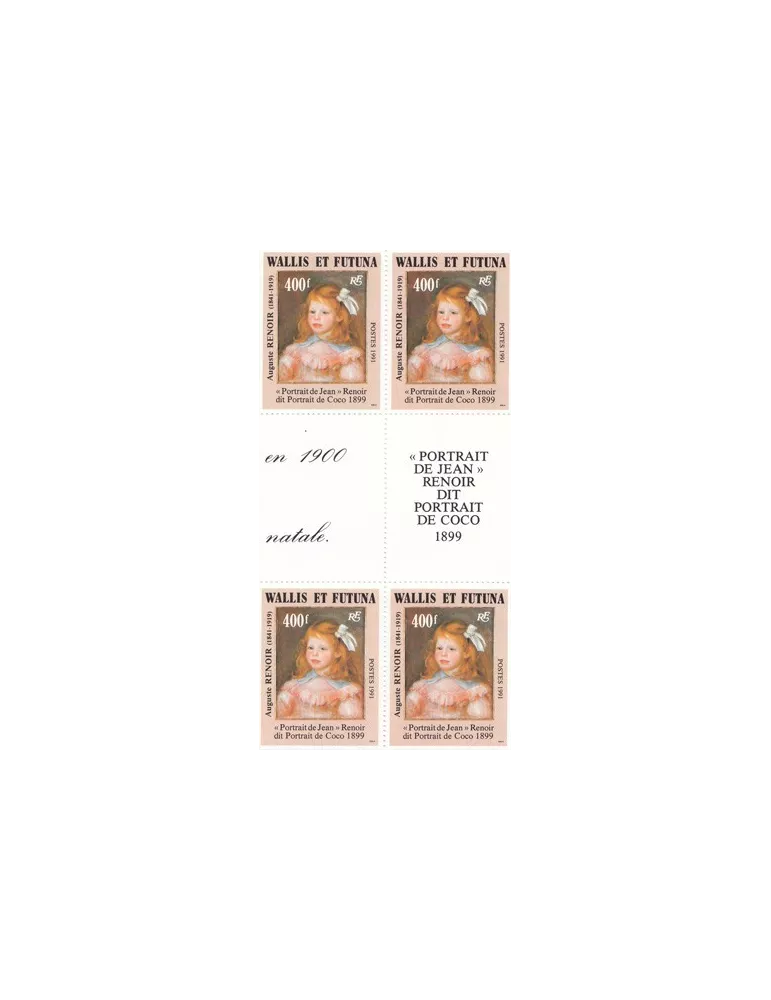 n° 411A -  Timbre Wallis et Futuna Poste