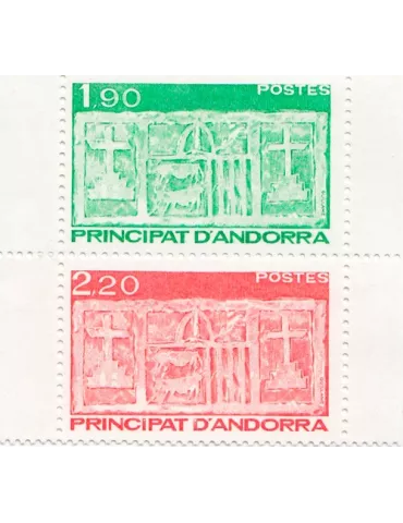 n° 356A -  Timbre Andorre Poste