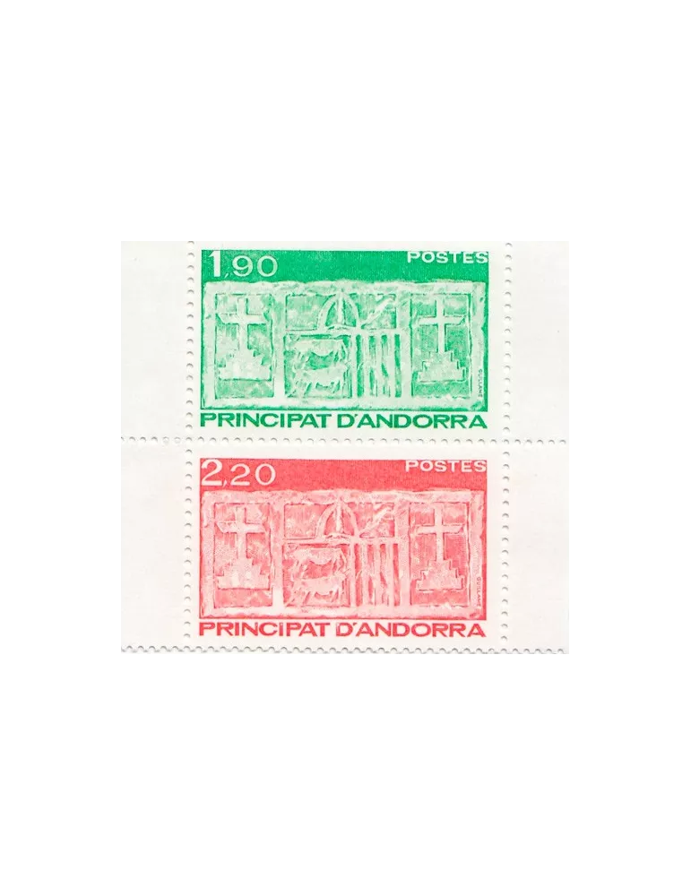 n° 356A -  Timbre Andorre Poste
