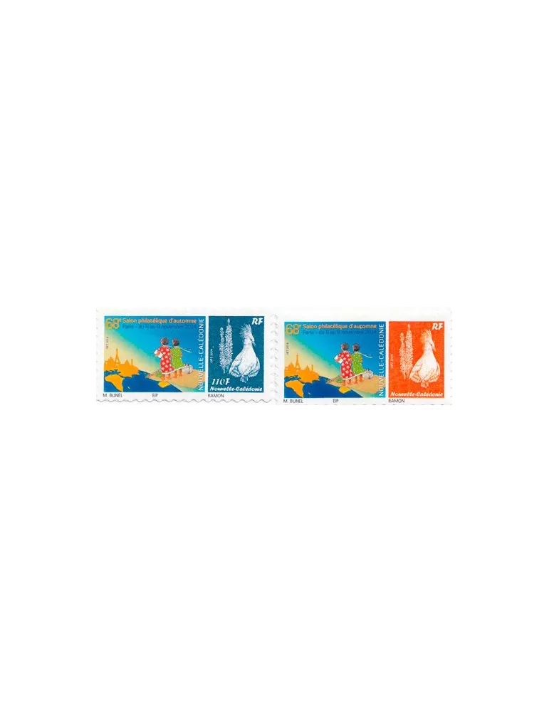 n° 1232/1233 - Timbre Nelle-Calédonie Poste