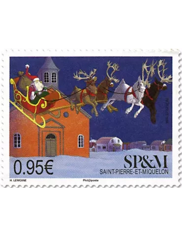n° 1212 - Timbre Saint-Pierre et Miquelon Poste